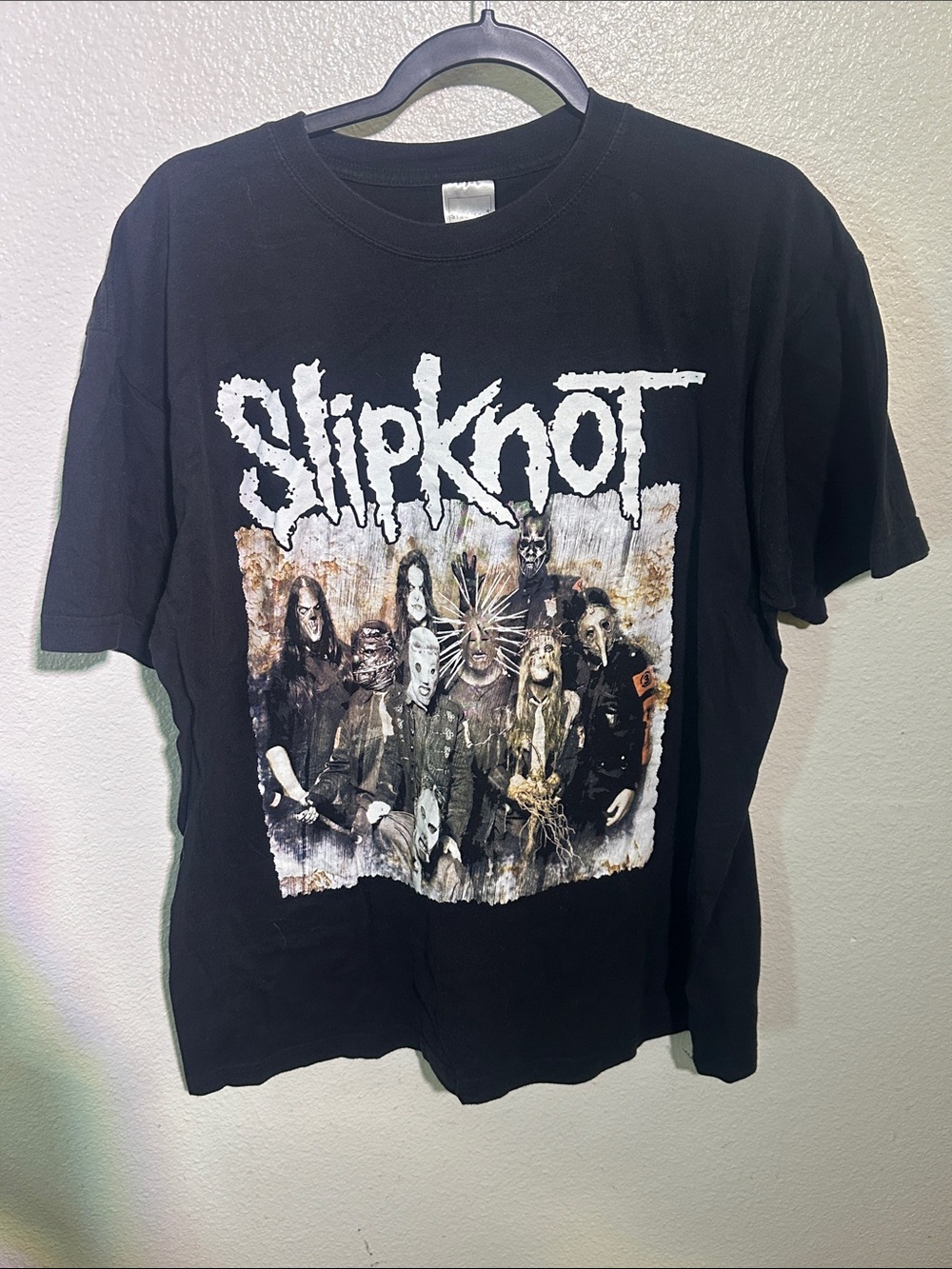 Slipknot Black Short-Sleeve Graphic Tee - Men's